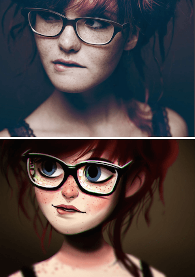 Artist-Transforms-Finds-Photos-People-into-Illustrated-Characters-8